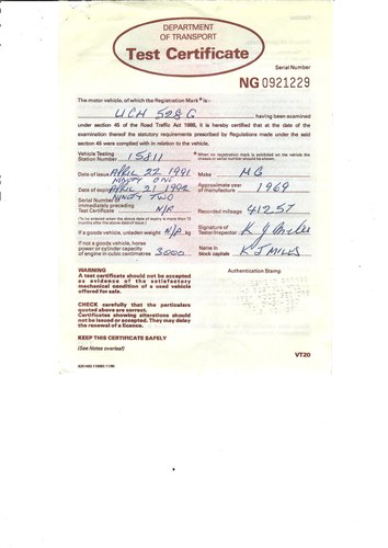 1968 MG MGC GT En venta (imagen 320 de 333)