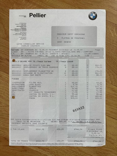 1986 BMW E28 Alpina B7 Turbo à vendre (picture 40 of 64)