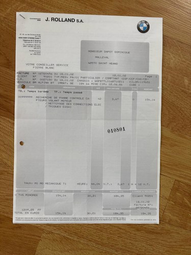 1986 BMW E28 Alpina B7 Turbo à vendre (picture 41 of 64)