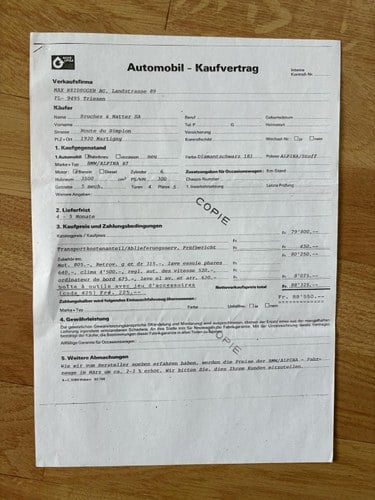 1986 BMW E28 Alpina B7 Turbo à vendre (picture 46 of 64)