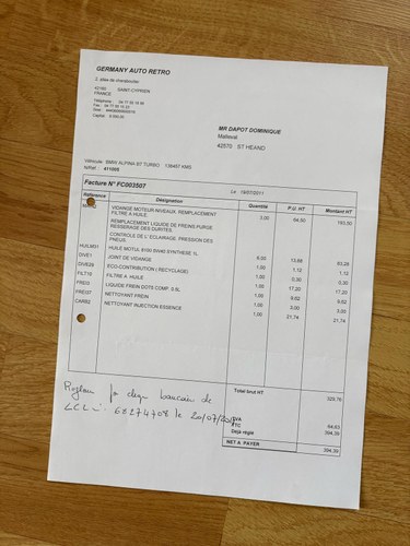 1986 BMW E28 Alpina B7 Turbo à vendre (picture 60 of 64)