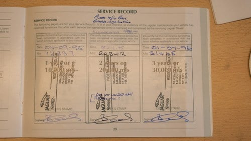 1995 Jaguar X300 XJR Manual En venta (imagen 161 de 173)