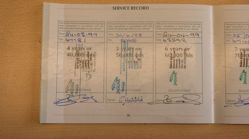 1995 Jaguar X300 XJR Manual En venta (imagen 162 de 173)