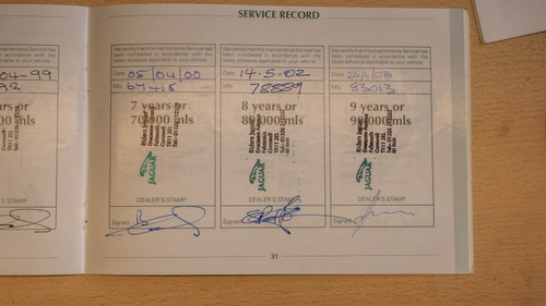 1995 Jaguar X300 XJR Manual En venta (imagen 163 de 173)