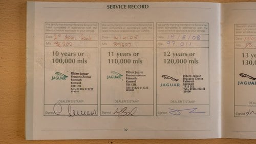 1995 Jaguar X300 XJR Manual En venta (imagen 164 de 173)