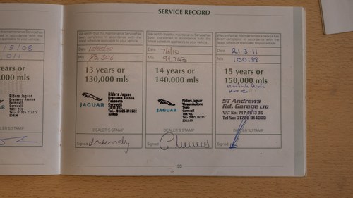 1995 Jaguar X300 XJR Manual En venta (imagen 165 de 173)