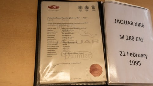 1995 Jaguar X300 XJR Manual En venta (imagen 171 de 173)