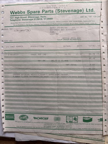 1958 Standard 10 Te koop (foto 165 van 174)