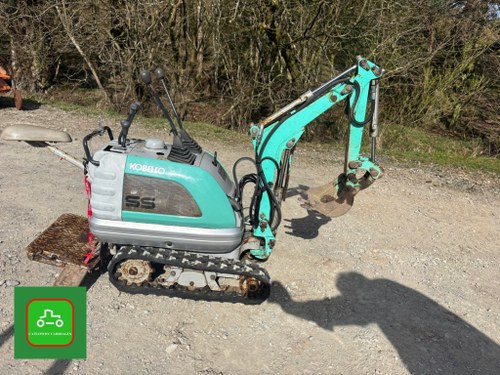 2000 KOBELCO SS1 TINY MICRO DIGGER SMALLEST AVAILABLE JUST SERVIC VERKAUFT