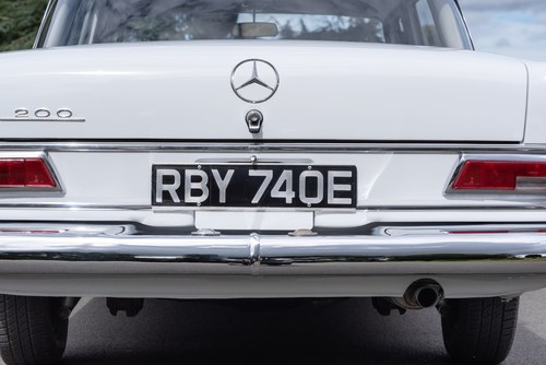 1967 Mercedes-Benz W110 Series 2 200 ‘Fintail’ till salu (bild 94 av 138)