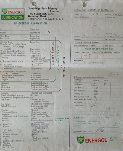 1967 Mercedes-Benz W110 Series 2 200 ‘Fintail’ till salu (bild 130 av 138)