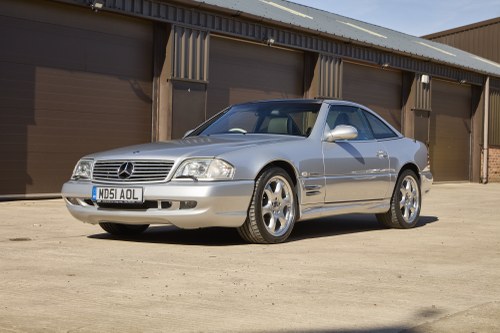 2001 Mercedes-Benz R129 SL500 Silver Arrows 1 of 100 For Sale (picture 1 of 256)