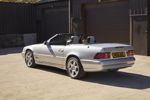 2001 Mercedes-Benz R129 SL500 Silver Arrows 1 of 100 For Sale (picture 7 of 256)