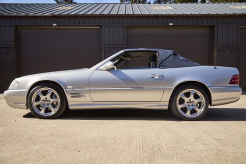 2001 Mercedes-Benz R129 SL500 Silver Arrows 1 of 100 For Sale (picture 21 of 256)