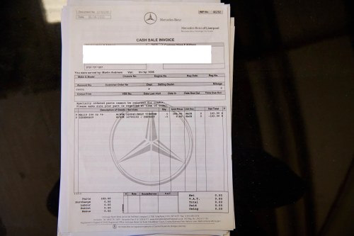 2001 Mercedes-Benz R129 SL500 Silver Arrows 1 of 100 For Sale (picture 241 of 256)