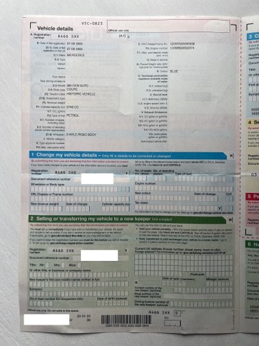 1983 Mercedes-Benz C123 280CE à vendre (picture 32 of 40)