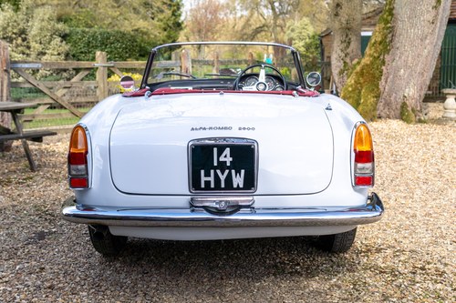 1963 Alfa Romeo 2600 Spider zum Verkauf (Bild 6 von 117)