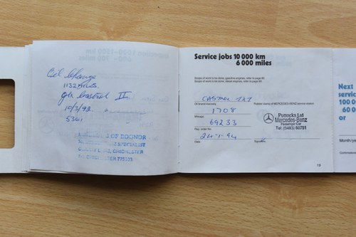 1989 Mercedes-Benz 300 SL R107 For Sale (picture 188 of 209)