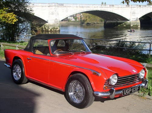 WANTED - ALL TRIUMPH TR4's & TR5's