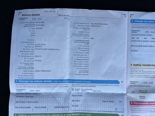 1988 Jaguar XJ-S V12 HE Coupe zum Verkauf (Bild 199 von 217)