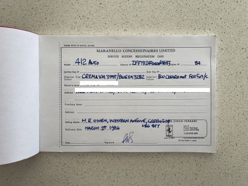 1986 Ferrari 412 GTA En venta (imagen 147 de 175)