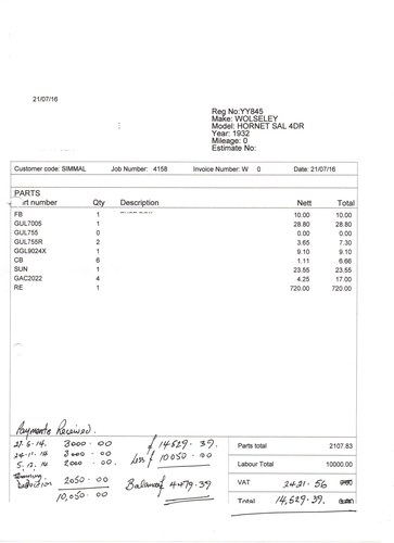 1932 Wolseley Hornet Six Saloon En venta (imagen 196 de 354)