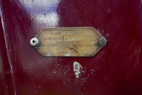 1936 Standard Flying Twelve Te koop (foto 185 van 250)