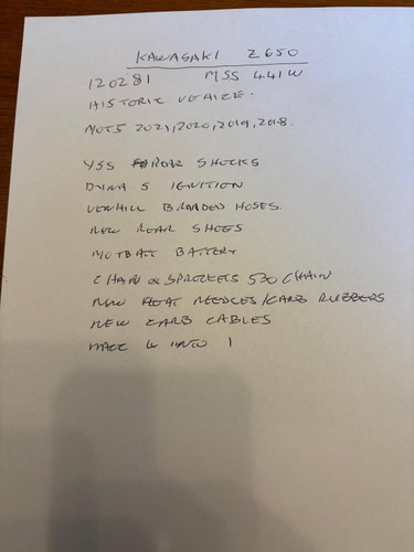 1981 Kawasaki Z650 For Sale (picture 52 of 52)