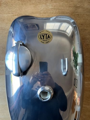 1960 BSA A10 / A7 /A65 Lyta Alloy Fuel Tank In vendita