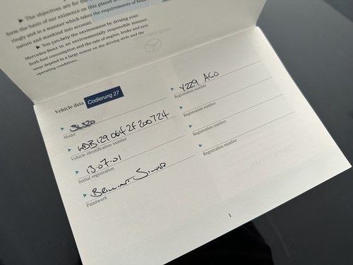 2001 Mercedes-Benz 320SL (R129) In vendita (immagine 115 di 127)