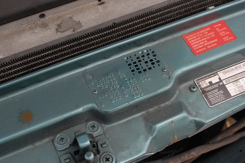 1986 Mercedes-Benz 500SL R107 In vendita (immagine 98 di 111)