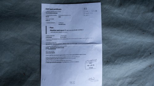 2003 Audi TT Mk1 1.8T 225bhp Quattro 34k miles! For Sale (picture 196 of 208)