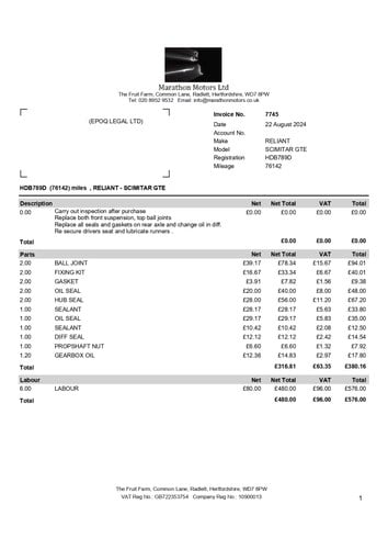 1966 Reliant Scimitar GT SE4 In vendita (immagine 160 di 164)
