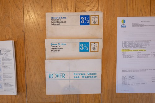 1972 Rover 3500 P5B Te koop (foto 164 van 172)