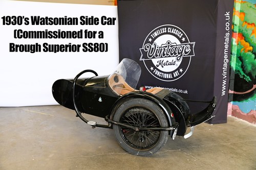 1930 Watsonian Side Car For Sale (picture 1 of 31)