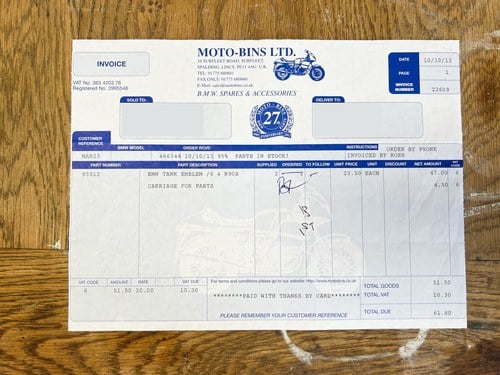 1976 BMW R90S In vendita (immagine 89 di 95)