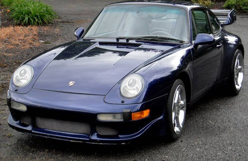 1995 Carrera 2 Coupe-Exceptional 993. Dk Blue/Grey 6 spd.Upgrades For Sale