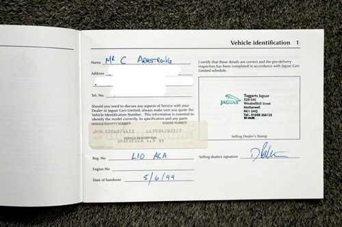 1999 Jaguar Sovereign XJ 4.0 V8 SWB (X308) In vendita (immagine 117 di 118)