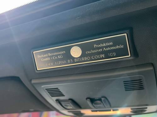 2008 BMW Alpina B3 Coupe In vendita (immagine 60 di 117)
