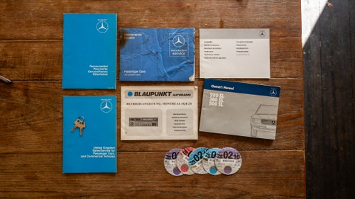 1985 Mercedes-Benz R107 380SL In vendita (immagine 186 di 199)