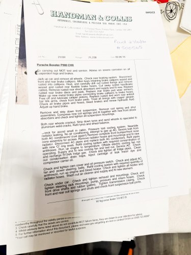 2001 Porsche Boxster 986 2.7 Manual In vendita (immagine 123 di 124)