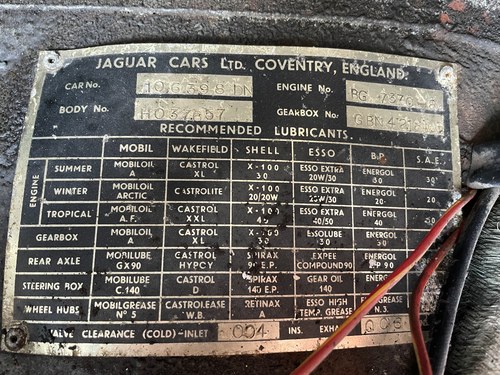 1961 Jaguar Mark 2 2.4 In vendita (immagine 135 di 144)