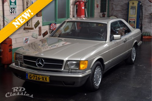 1986 Mercedes-Benz SEC 560 SEC SOLD
