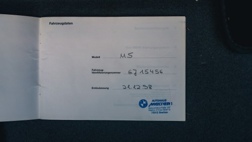 1998 BMW E39 M5 Alex Roy Team Polizei 144 UK/European Event Car à vendre (picture 126 of 139)