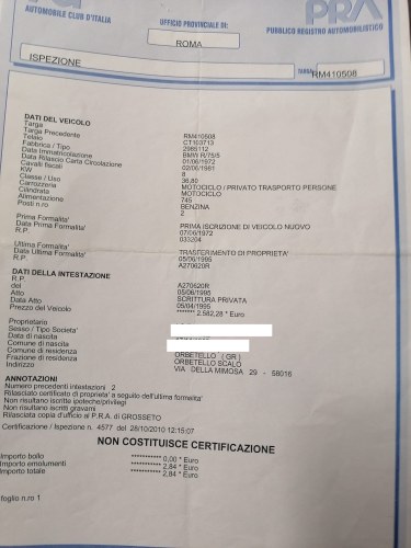 1972 BMW R75/5 In vendita (immagine 27 di 28)