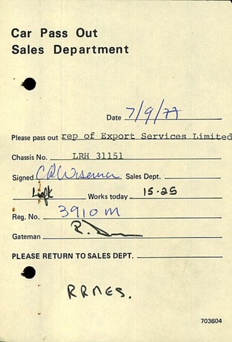 1976 Rolls-Royce Silver Wraith II à vendre (picture 93 of 192)