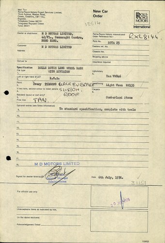 1976 Rolls-Royce Silver Wraith II à vendre (picture 95 of 192)