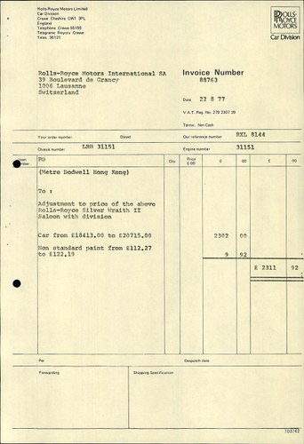 1976 Rolls-Royce Silver Wraith II à vendre (picture 123 of 192)