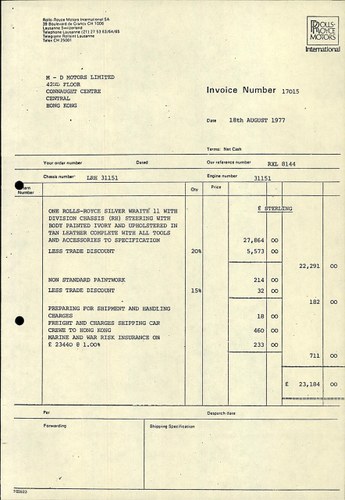 1976 Rolls-Royce Silver Wraith II à vendre (picture 126 of 192)