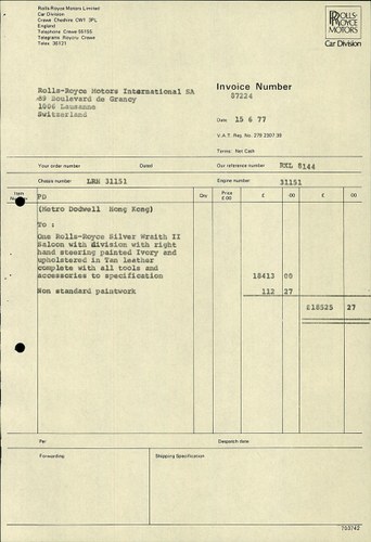 1976 Rolls-Royce Silver Wraith II à vendre (picture 132 of 192)